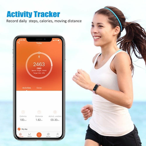 SmartFit Slim – Smartwatch Fitness Tracker con Monitoraggio Attività + Cinturino Extra Gratis
