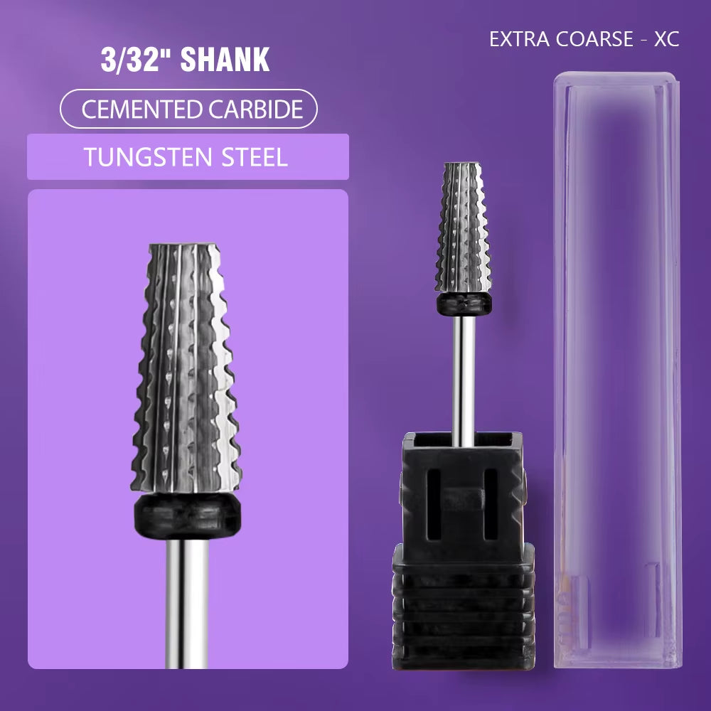 Ceramic Nail Drill Bit Milling Cutter for Manicure Pedicure Nail Files Buffer Nail Art Equipment Accessory