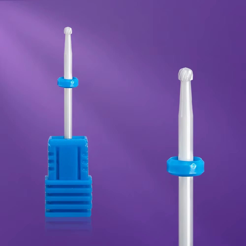 Fresa in Ceramica per Unghie – Punta per Fresa Manicure e Pedicure, Cutter per Smalto Gel, Acrilico e Ricostruzione Unghie - Smart Wave store