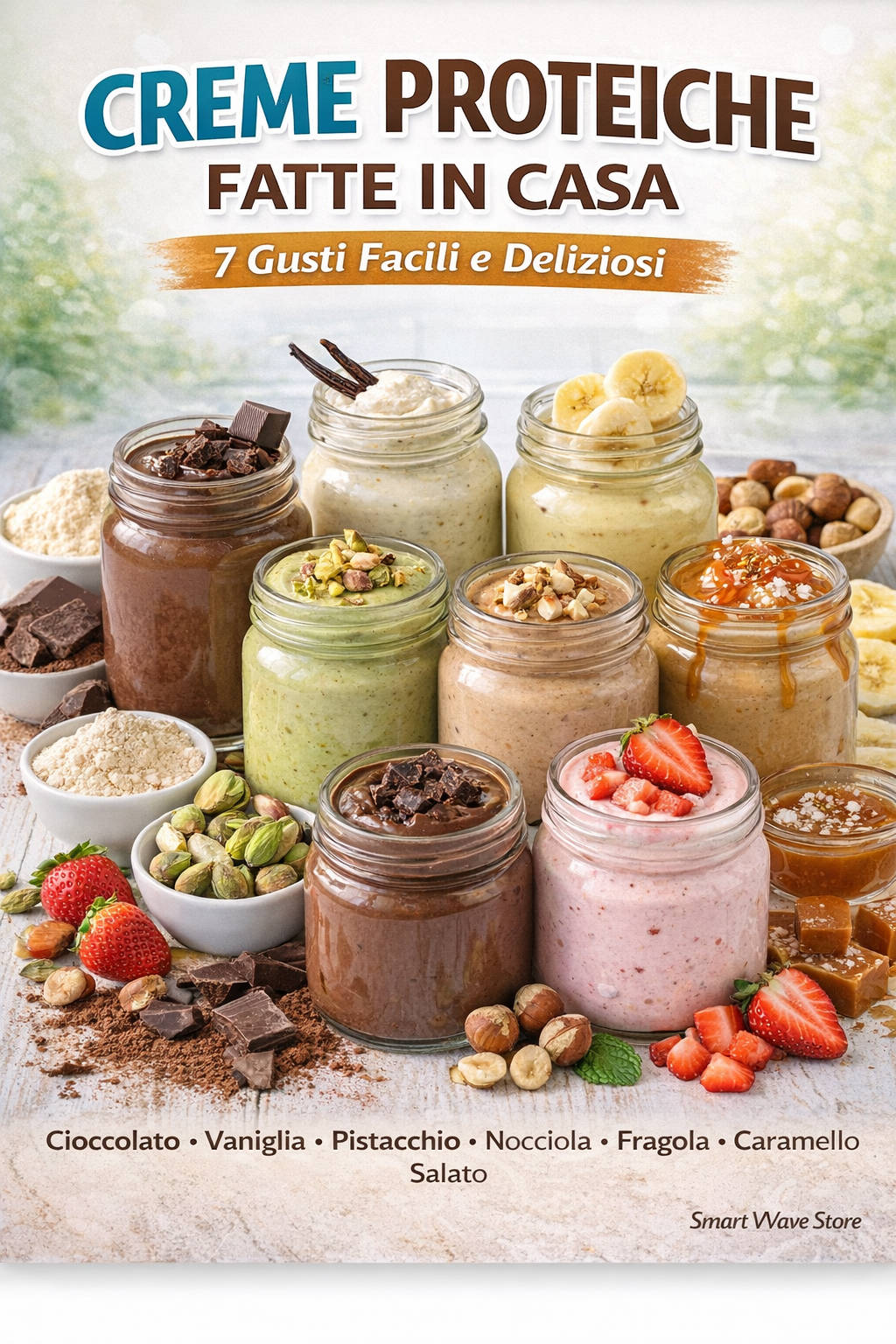 Creme Proteiche Fatte in Casa – 7 Gusti Facili e Deliziosi pdf - Smart Wave store