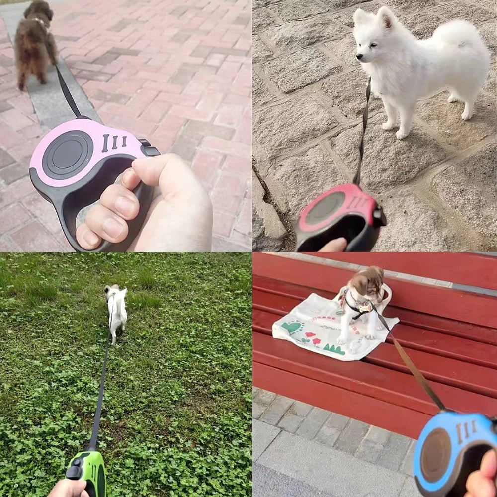 Guinzaglio Retrattile Automatico per Cani di Piccola Taglia – 3m & 5m - Smart Wave store