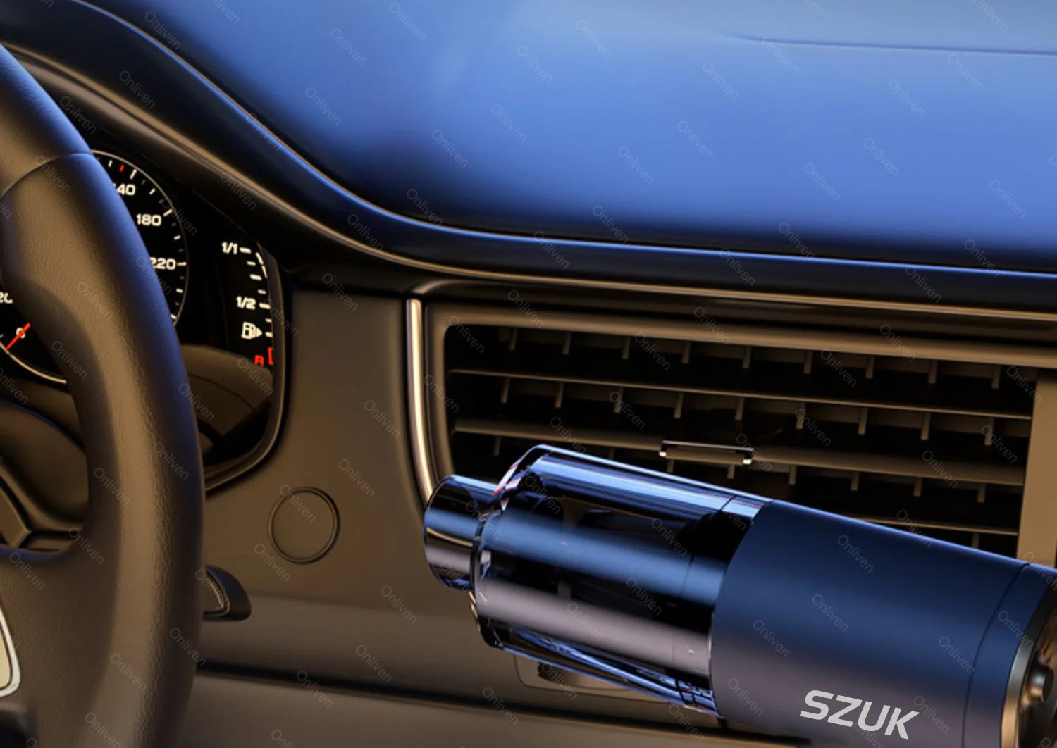 Aspirapolvere Portatile per Auto ad Alta Potenza – Mini Senza Fili per Pulizia Interni Profonda