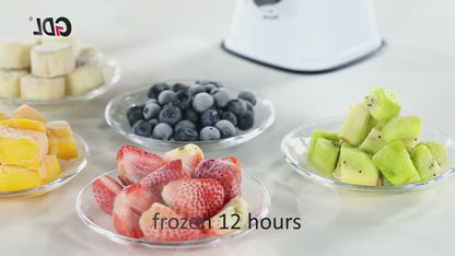 Professional Manual Frozen Fruit Ice Cream Maker – High-Quality for Home Use